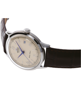 Montre Homme Orient Bambino - Automatique - Cadran Crème & Aiguilles Bleues