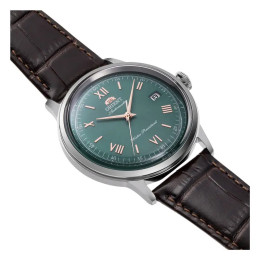 Montre Homme Orient Bambino V2 - Automatique - Cadran Vert Soleillé