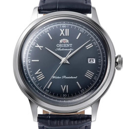 Montre Homme Orient Bambino V2 - Automatique - Cadran Bleu Soleillé