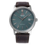 Montre Homme Orient, Automatique, Contemporary 41 mm en acier et bracelet cuir RA-AC0F13E30B
