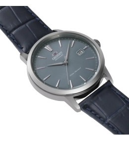 Montre Homme Orient Contemporary - Automatique - Cadran Bleu-Gris Mat