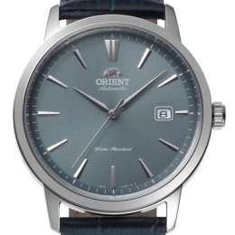 Montre Homme Orient Contemporary - Automatique - Cadran Bleu-Gris Mat