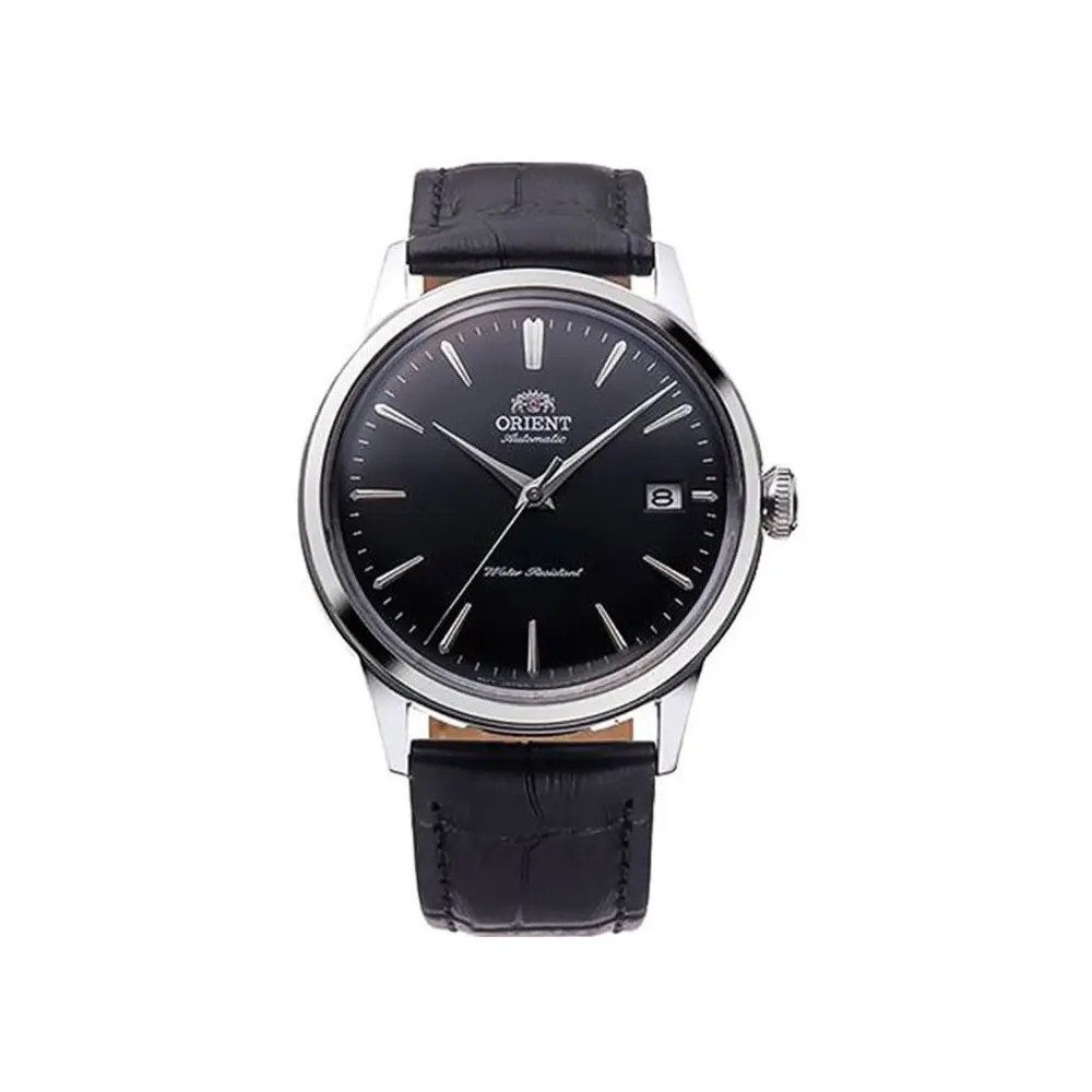 Montre Homme Orient, Automatique, Bambino 38 mm en acier et bracelet cuir RA-AC0M02B30B