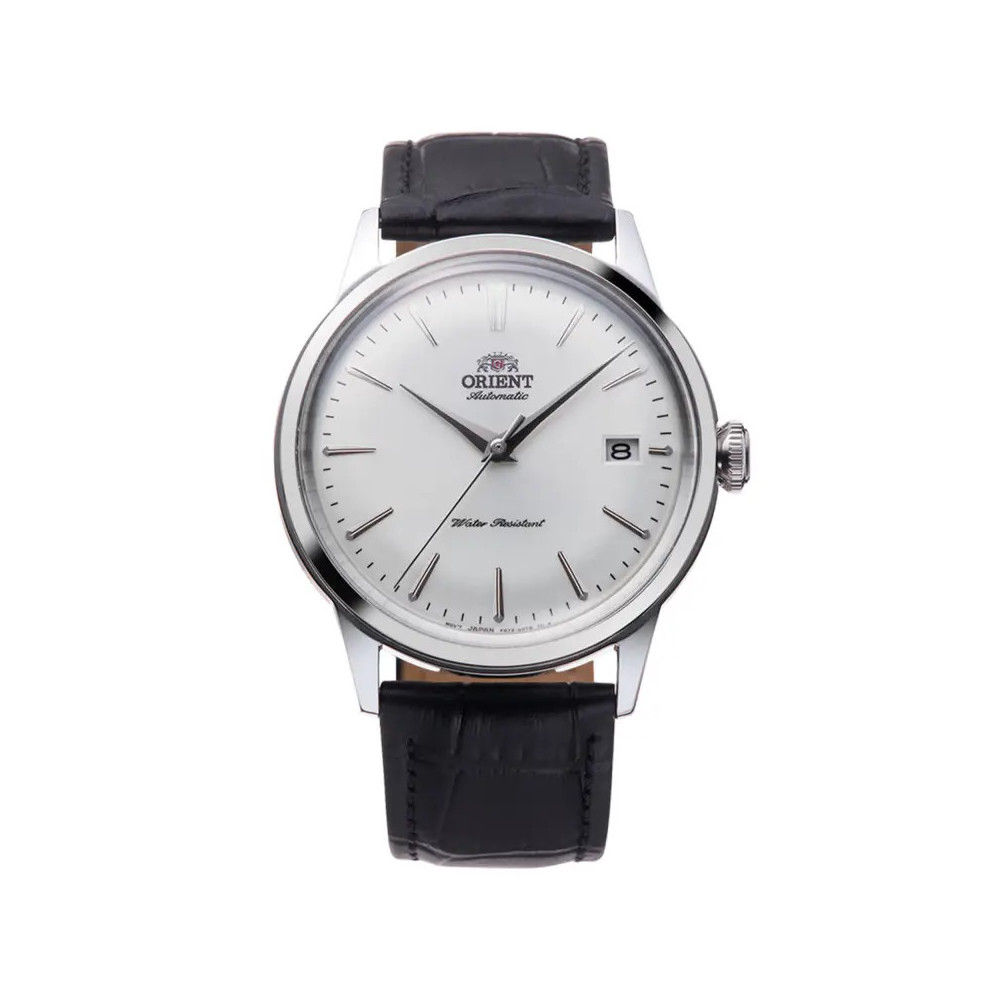 Montre Homme Orient, Automatique, Bambino 38 mm en acier et bracelet cuir RA-AC0M03S30B