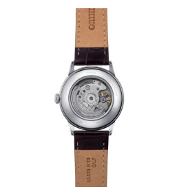 Montre Orient Bambino 38 mm - Automatique - Cadran Crème & Aiguilles Bleues