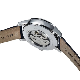 Montre Homme Orient Sun & Moon - Automatique - Verre Saphir & Cuir Bleu