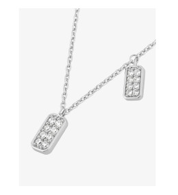Collier les pavés Murat Paris en argent 925/1000 et oxydes de zirconium 302005.1
