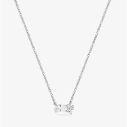 Collier royale twist Murat Paris en argent 925/1000 et oxydes de zirconium 302014.1