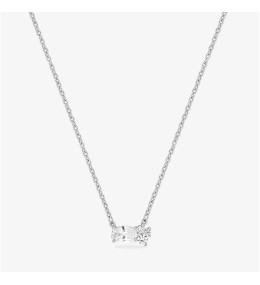 Collier royale twist Murat Paris en argent 925/1000 et oxydes de zirconium 302014.1