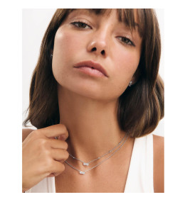 Collier Royale Twist Absolu Murat Paris - Argent 925 & Zirconium