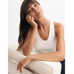 Collier Royale Twist Absolu Murat Paris - Argent 925 & Zirconium