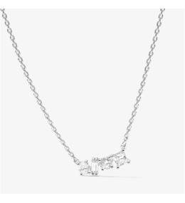 Collier Harmonie Twist Murat Paris - Argent 925 & Multi-tailles Zirconium