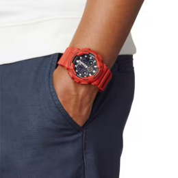 Casio G-Shock GA-100B-4AER Rouge 200 m