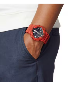 Casio G-Shock GA-100B-4AER Rouge 200 m