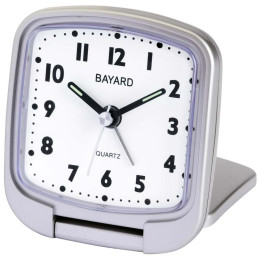 Réveil Bayard de voyage gris GS88.19