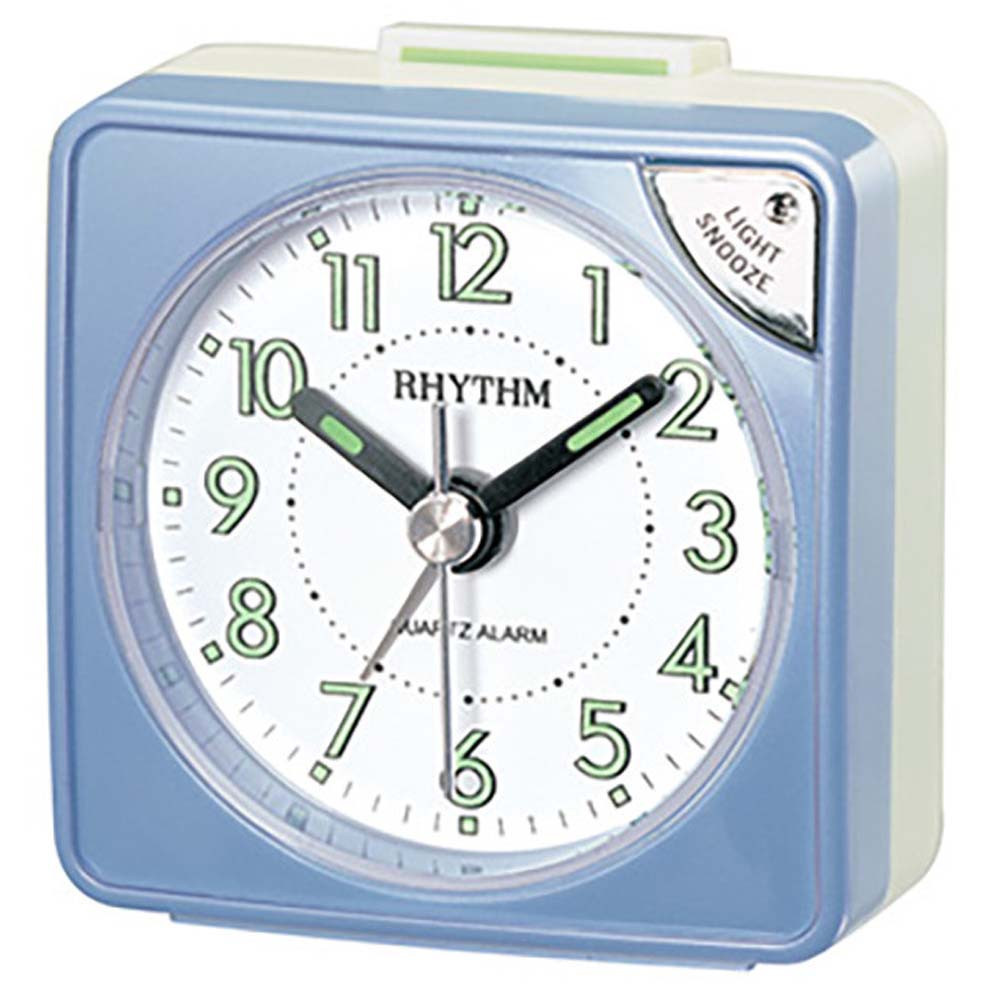 Réveil RHYTHM compact bleu RE211.03