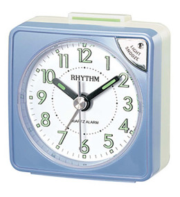 Réveil RHYTHM compact bleu RE211.03