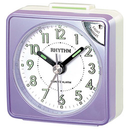 Réveil RHYTHM compact violet RE211.12