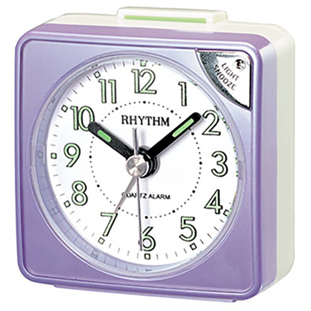 Réveil RHYTHM compact violet RE211.12