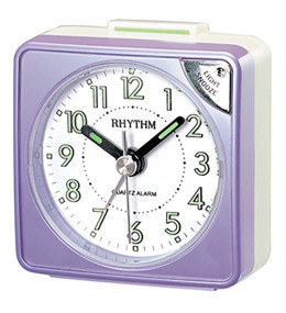 Réveil RHYTHM compact violet RE211.12