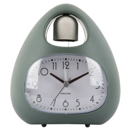 Réveil Karlsson blob cloche, vert KA6037GR
