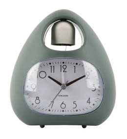 Réveil Karlsson blob cloche, vert KA6037GR