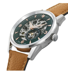 Montre Homme Lip Himalaya Squelette Automatique Vert 671731