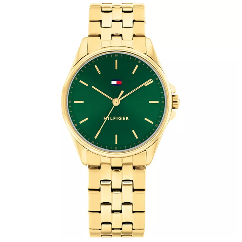 Montre femme Tommy Hilfiger Jade, 3 aiguilles en acier PVD jaune 1782799