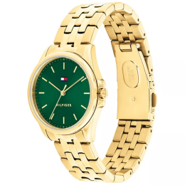 Montre Femme Tommy Hilfiger Jade Or et Vert Sapin 1782799
