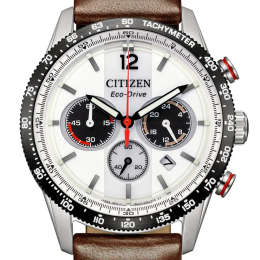 Montre Homme Citizen CA4714-04A Vintage Racing Solaire Marron