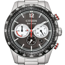 Montre Homme Citizen CA4714-55E Vintage Racing Solaire Acier