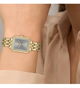 Montre Femme Lacoste Parisienne Dorée Cristaux - 2001441