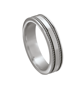 Bague Jourdan bijoux KABEL, acier et cable JH250049R