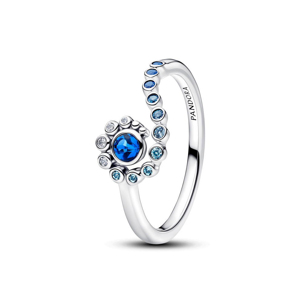 Bague Pandora Disney Vaiana vague en argent 925/1000 194641C01