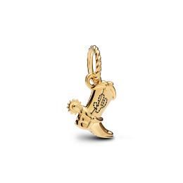 Charm Pandora Disney Pixar Toy story santiag dorée en métal doré or jaune 585/1000 764606C01