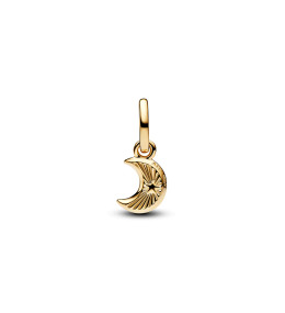 Mini Charm Pendentif Croissant de Lune Pandora Doré - 764614C01
