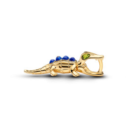Charm Pandora  alligator doré en métal doré or jaune 585/1000 764624C01