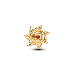 Charm Pandora soleil ajouré doré en métal doré or jaune 585/1000 764625C01