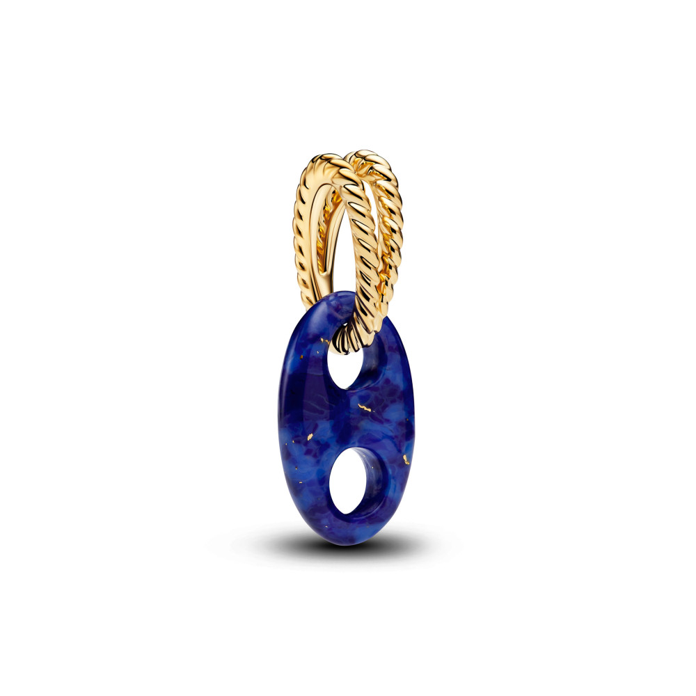 Charm pendentif Pandora maillon marin doré en métal doré or jaune 585/1000 764692C01