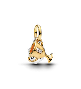 Charm Pandora double trophée doré en métal doré or jaune 585/1000 764715C01