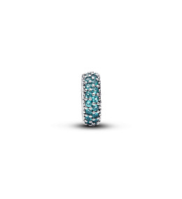 Charm Espaceur Pandora Moments Pierres Bleu Glacier Argent - 791359C01