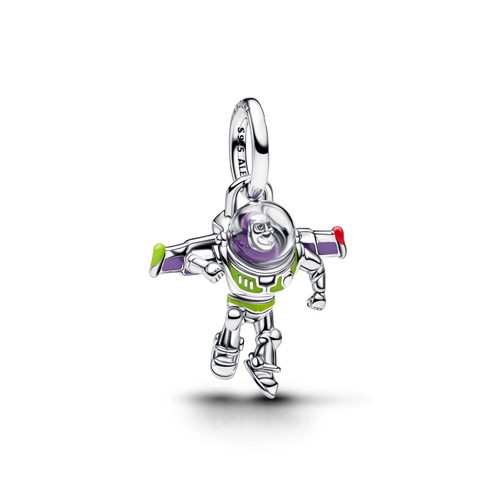 Charm Pandora Disney Pixar Buzz l'éclair en argent 925/1000, 794604C01