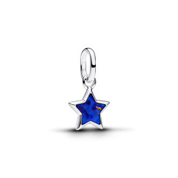 Charm mini pendentif Pandora étoile bleue en argent 925/1000, 794613C01