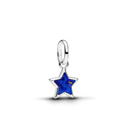 Charm mini pendentif Pandora étoile bleue en argent 925/1000, 794613C01