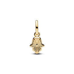 Mini Charm Pendentif Main de Fatma Pandora Or 14K | 764612C01