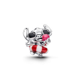 Charm Pandora moments, Disney Stitch vacances d'été en argent 925/1000, 794642C01