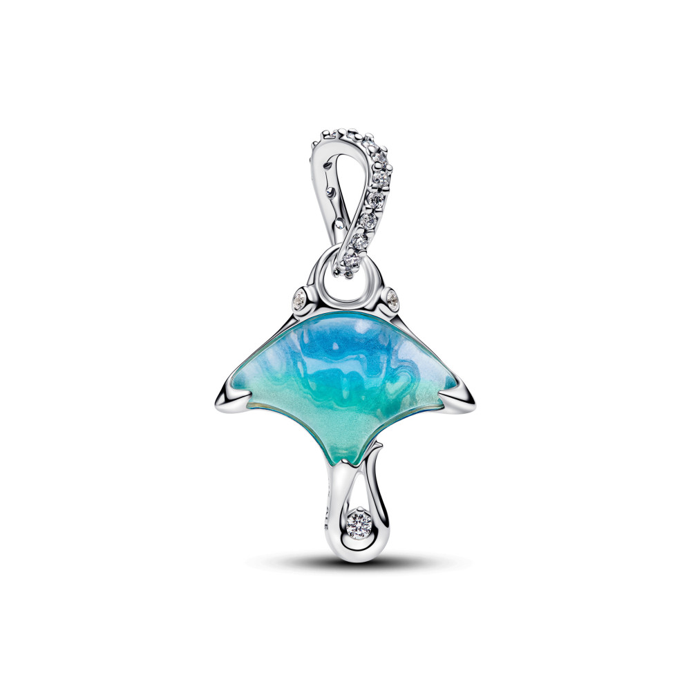 Charm pendentif Pandora raie manta en argent 925/1000, 794685C01