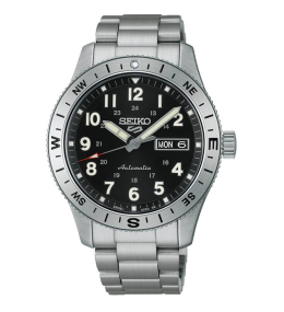 Montre Homme SEIKO 5 - Automatique 3 aiguilles, jour et date acier HDB006K1