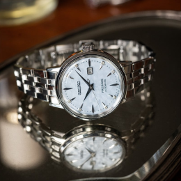Montre Femme Seiko Presage Cocktail Sky Diving Diamants, SRE007J1