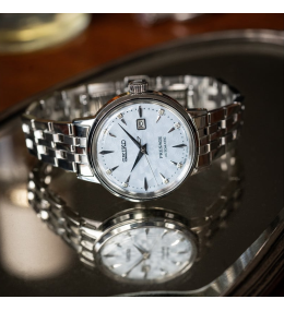 Montre Femme Seiko Presage Cocktail Sky Diving Diamants, SRE007J1